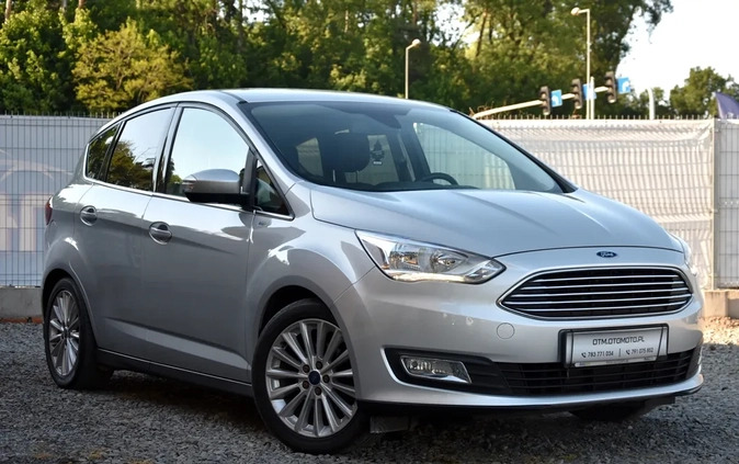 Ford C-MAX cena 39900 przebieg: 179800, rok produkcji 2016 z Dobiegniew małe 781